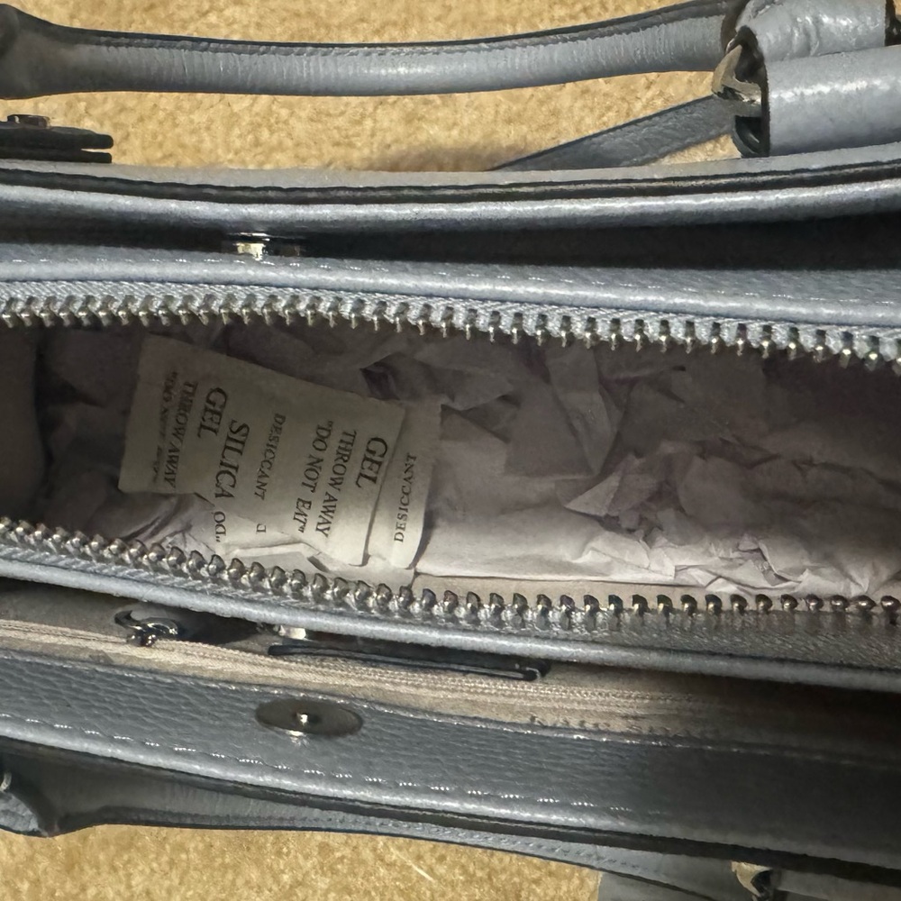 Kate Spade Gray Leather Handbag - Picture 9 of 10